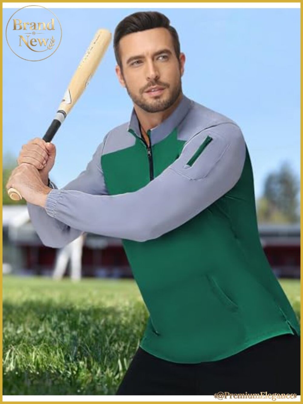 Women's Wind Water Resistant Cage Jacket Quarter Zip Golf Pullover